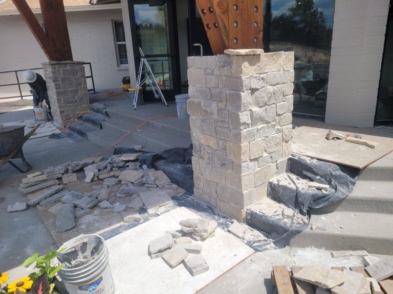 BC. Exterior Stone Work